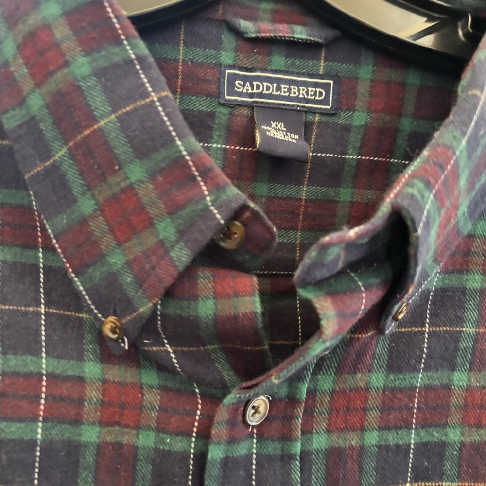 Saddlebred Men's Checkered Shirt - XXL